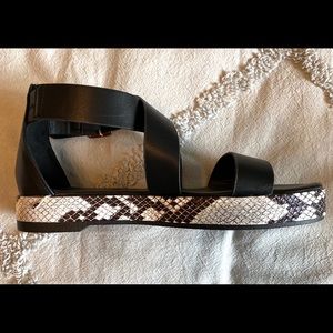 Black Strappy Sandals